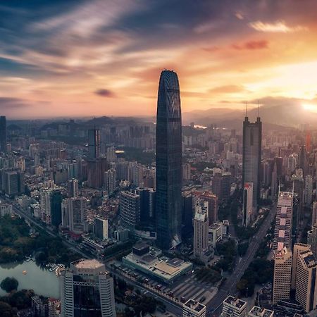 Yun Jin City View Hotel - Guangzhou Taikoo Hui Zhujiang New Town Tianhe Sports Center Bagian luar foto