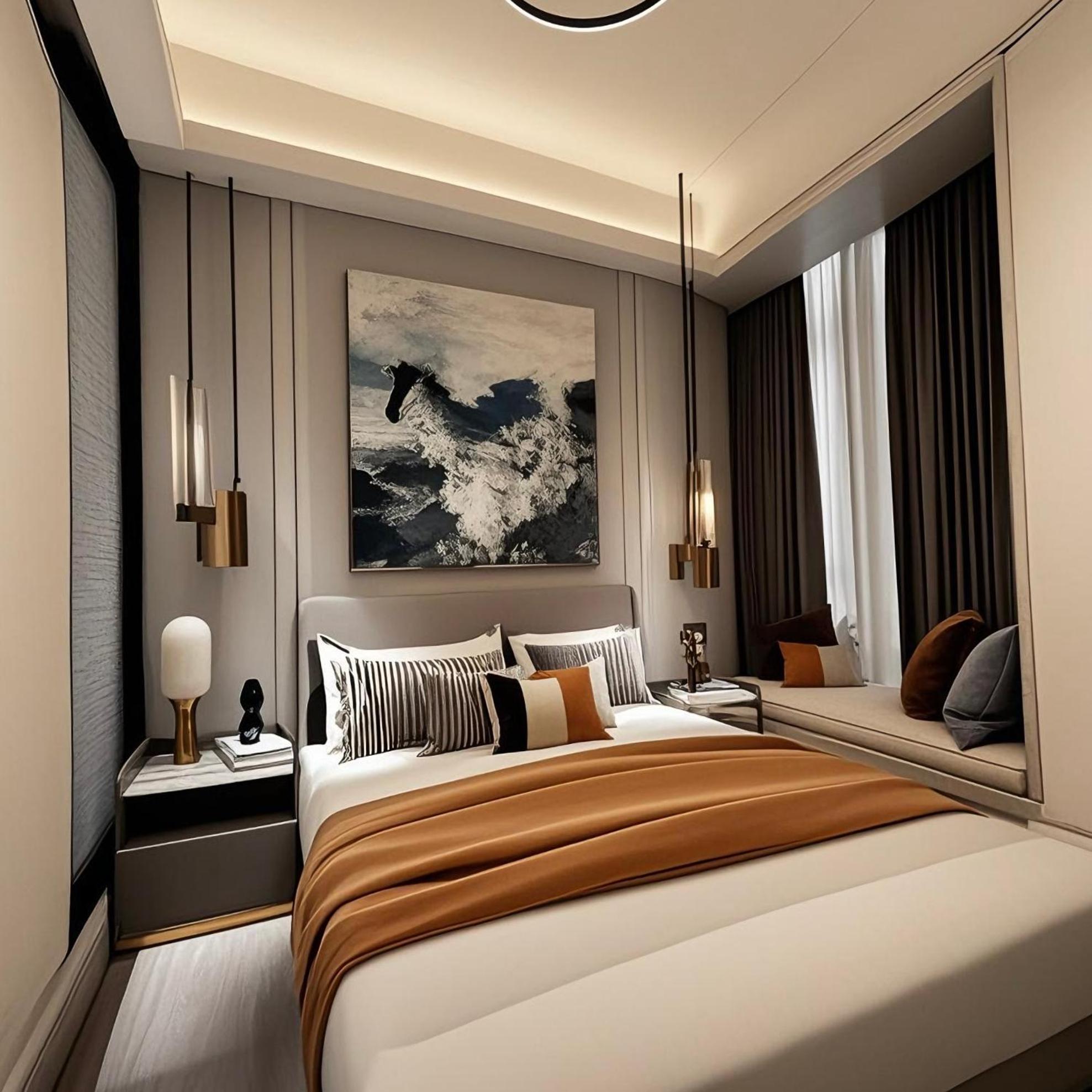 Yun Jin City View Hotel - Guangzhou Taikoo Hui Zhujiang New Town Tianhe Sports Center Bagian luar foto