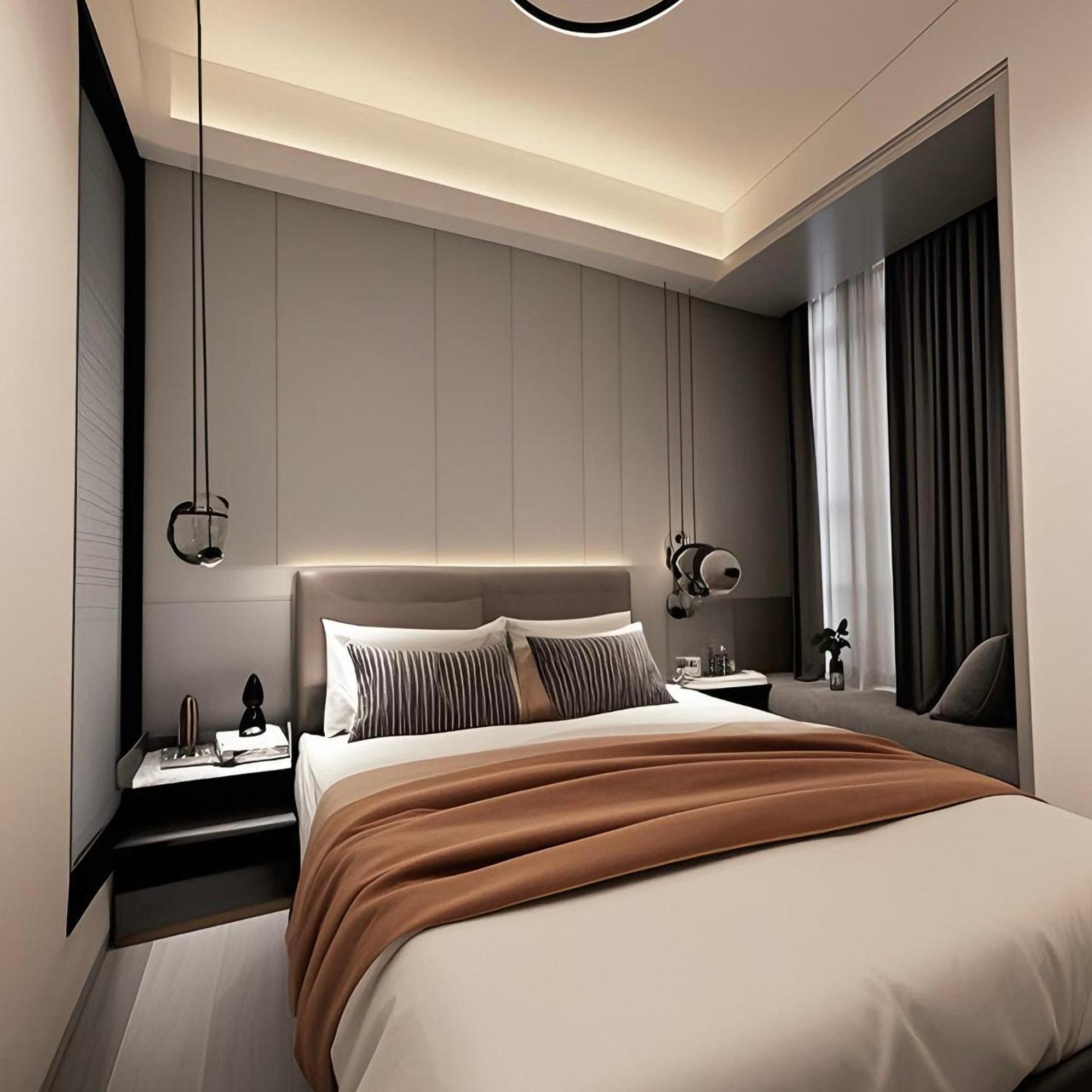 Yun Jin City View Hotel - Guangzhou Taikoo Hui Zhujiang New Town Tianhe Sports Center Bagian luar foto