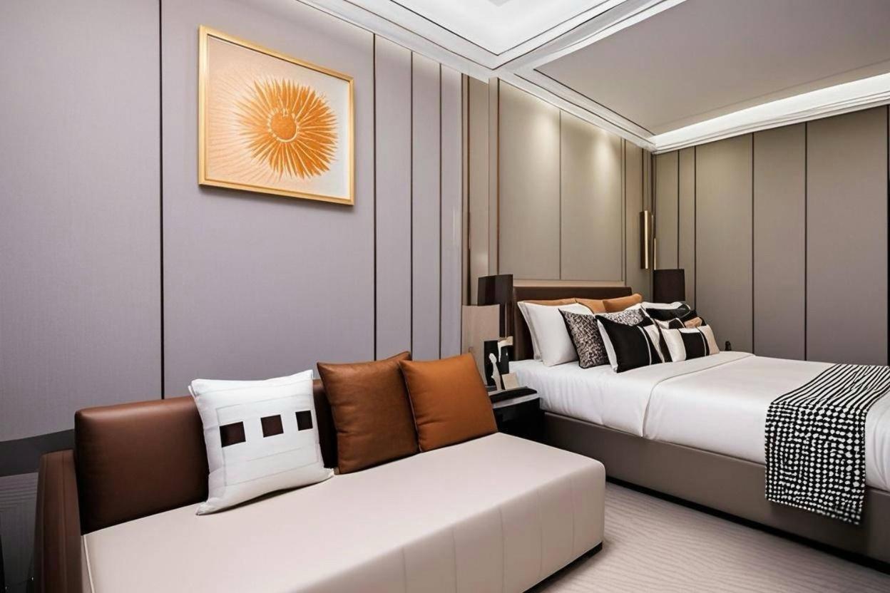 Yun Jin City View Hotel - Guangzhou Taikoo Hui Zhujiang New Town Tianhe Sports Center Bagian luar foto