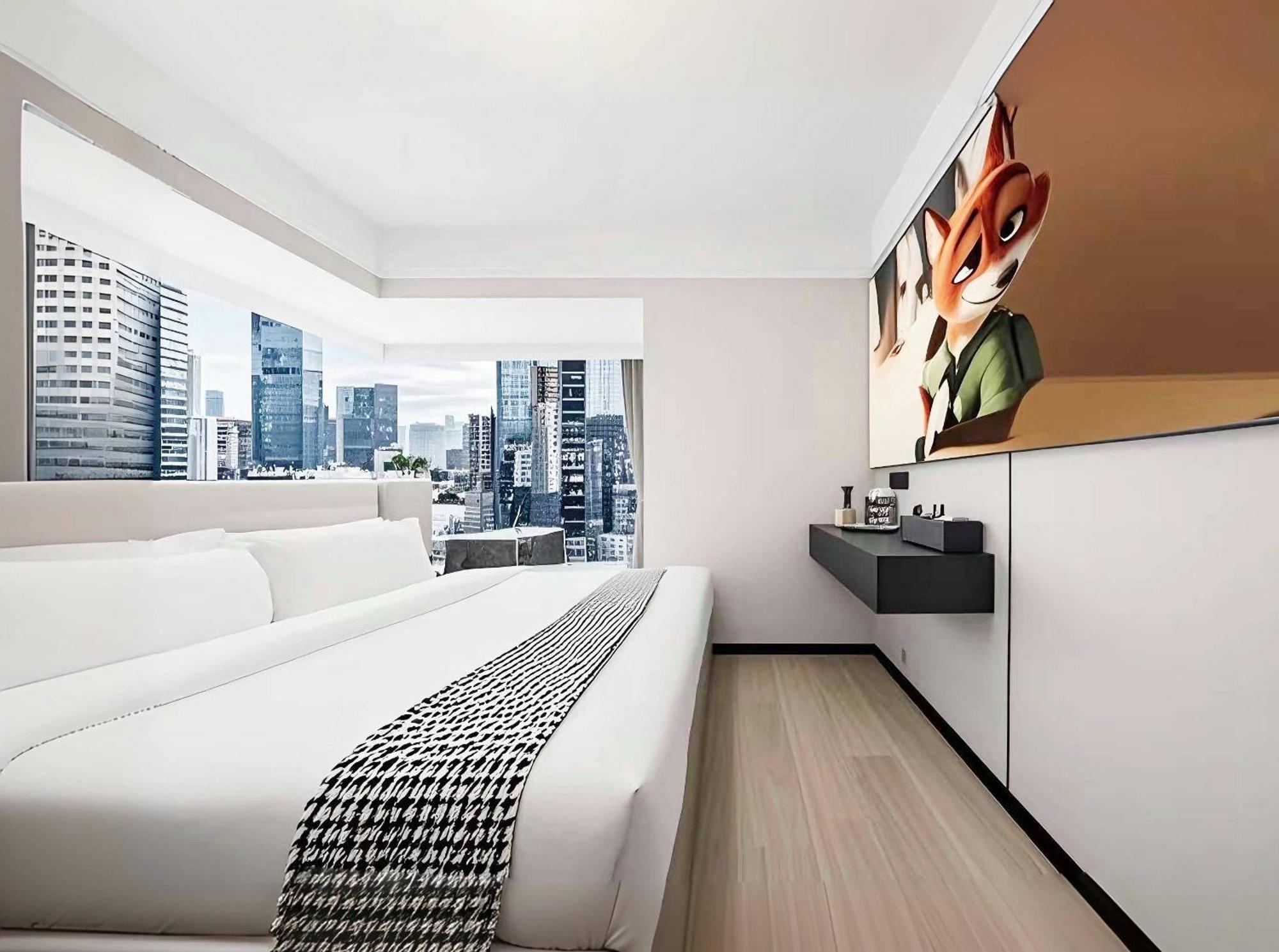 Yun Jin City View Hotel - Guangzhou Taikoo Hui Zhujiang New Town Tianhe Sports Center Bagian luar foto
